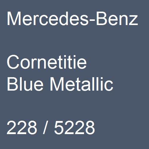 Mercedes-Benz, Cornetitie Blue Metallic, 228 / 5228.